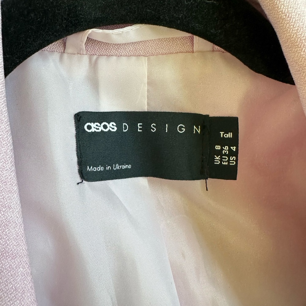 Pink ASOS Blazer - Picture 3 of 3